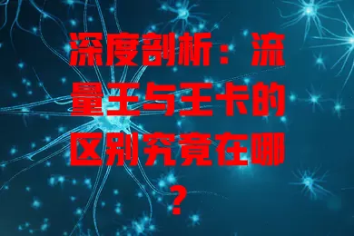 深度剖析：流量王与王卡的区别究竟在哪？