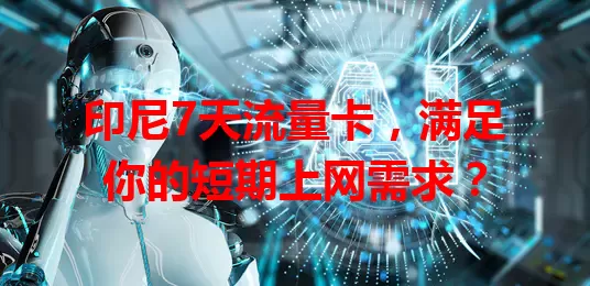 印尼7天流量卡，满足你的短期上网需求？