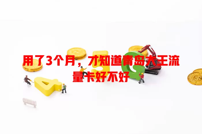 用了3个月，才知道青岛大王流量卡好不好