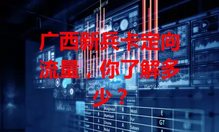 广西新兵卡定向流量，你了解多少？