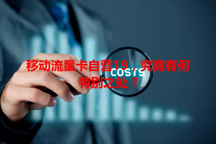 移动流量卡自营19，究竟有何特别之处？