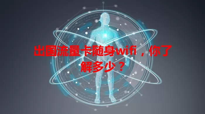 出国流量卡随身wifi，你了解多少？