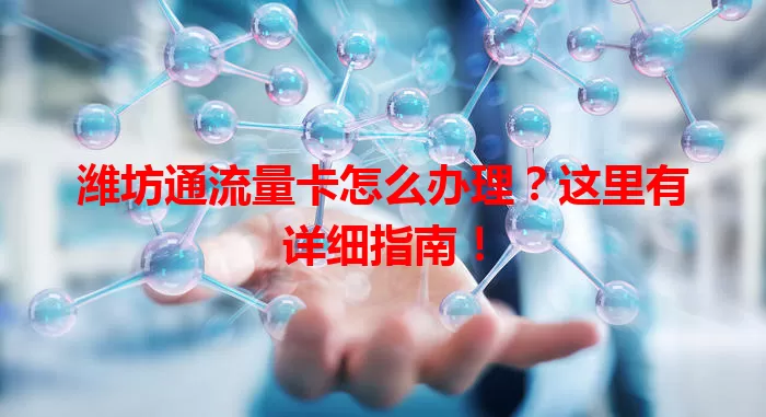 潍坊通流量卡怎么办理？这里有详细指南！