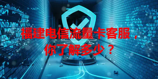 福建电信流量卡客服，你了解多少？