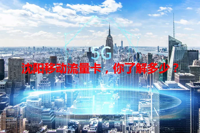 沈阳移动流量卡，你了解多少？