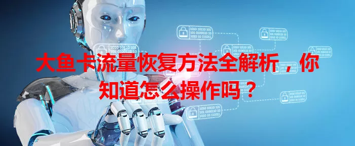 大鱼卡流量恢复方法全解析，你知道怎么操作吗？