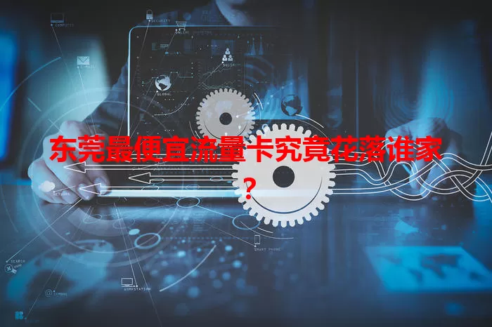 东莞最便宜流量卡究竟花落谁家？