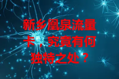 新乡凰泉流量卡，究竟有何独特之处？