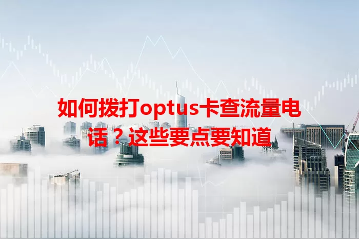 如何拨打optus卡查流量电话？这些要点要知道