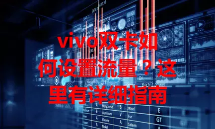 vivo双卡如何设置流量？这里有详细指南