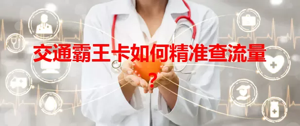 交通霸王卡如何精准查流量？