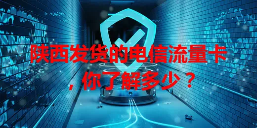 陕西发货的电信流量卡，你了解多少？