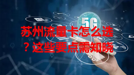 苏州流量卡怎么选？这些要点需知晓
