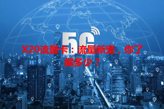 X20流量卡：流量新宠，你了解多少？
